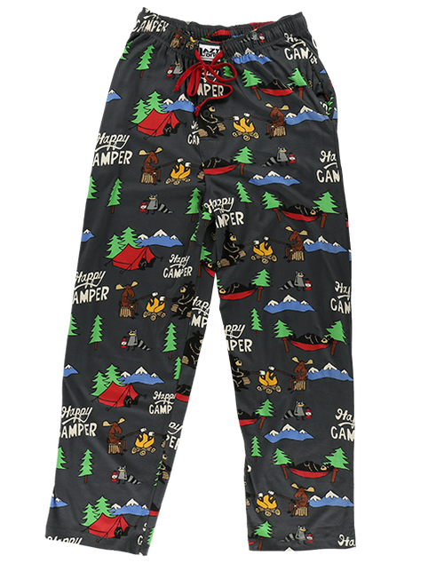 Happy Camper Unisex Pajama Bottoms