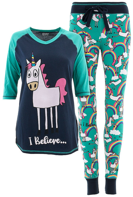 I Believe Unicorn Pajamas