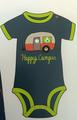 Happy Camper Glamping Baby Onesie