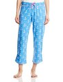 Hey Sailor Anchor Pajama Pants Capri Lounge Pants