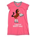I Need My Booty Sleep Horse Nightshirt