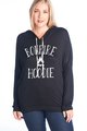Bonfire Camping Hoodie Plus Size